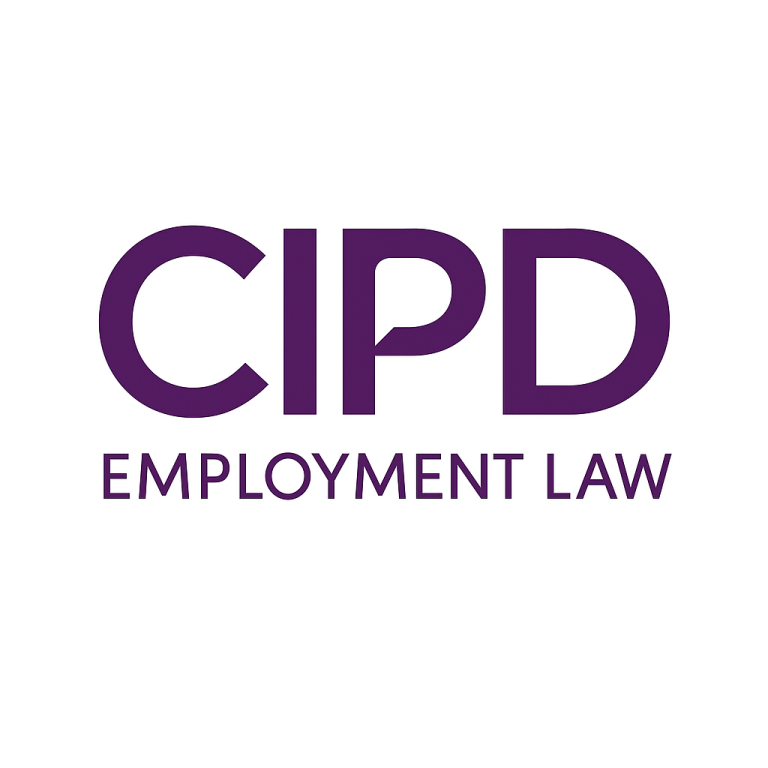 Logo showing CIPD employment law